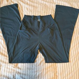 Black Flared Leggings